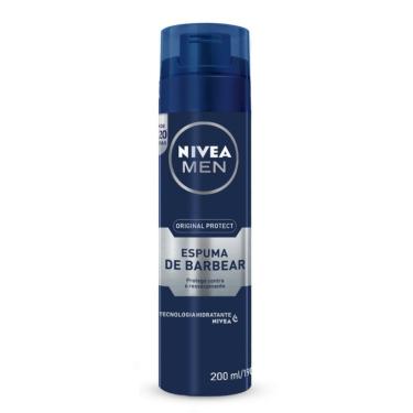 Imagem de Espuma de Barbear Nivea Men Original Protect 200ml