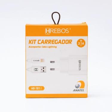 Imagem de Carregador Cabo E Fonte Lightning - Hrebos