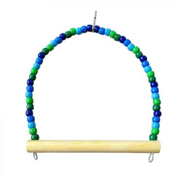 Imagem de Balanço para Calopsita, Agapornis, Periquito - Brinquedo para Aves(Masculino)