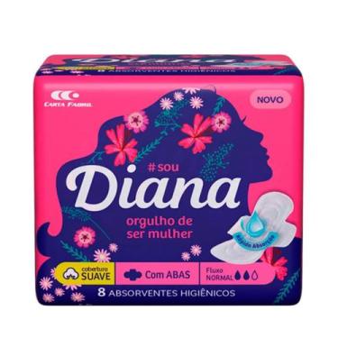 Imagem de Absorvente diana active suave c/ 8