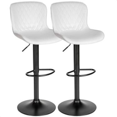 Imagem de Kit 02 Un Banqueta Para Cozinha Americana Alta Bar Balcão prime.office