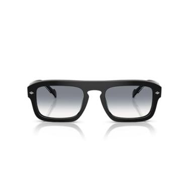 Imagem de Óculos de Sol Vogue Eyewear 0VO5620S W44/79 Tam 53 / Preto - Lentes Azul Gradiente