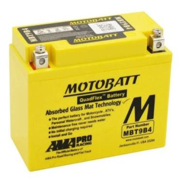 Imagem de Bateria Gel Motobatt Mbt9b4 Yt9b-bs Yamaha Xt 660 R