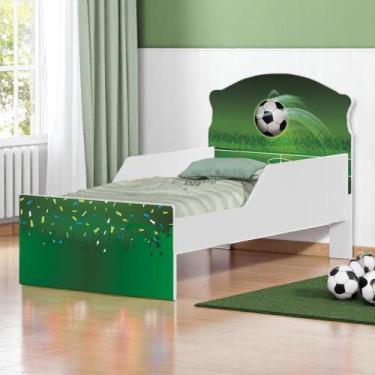 Imagem de Cama Infantil Tick Bola de Futebol - Mais de Casa