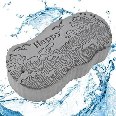 Imagem de Esponja Esfoliante Corporal | Esponja Suave para Lavagem Corporal e Banho,Acessórios De Limpeza Diária Para Banheiro E Almofadas Para Banho Das Costas Para Mulheres, Família E