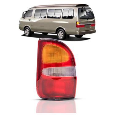 Imagem de Lanterna Traseira Besta Gs 1998 A 2004 Tricolor - Automotive Imports, 