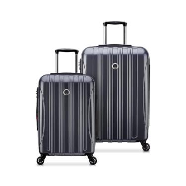 Imagem de DELSEY Paris Mala expansível Helium Aero Hardside com rodas giratórias, Titânio, 2-Piece Set (21/25), Mala Helium Aero Hardside expansível com rodas giratórias