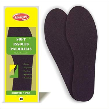 Imagem de QUALYPÉ Palmilha De Espuma Preta Qualypé Preto 40