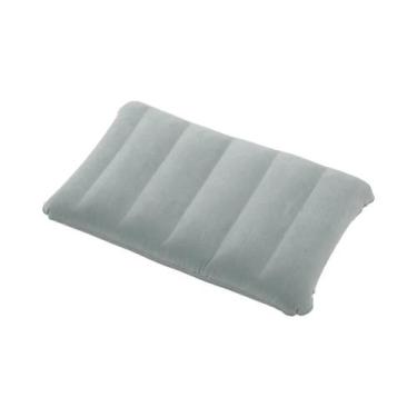 Imagem de Almofada de Ar Inflável para Camping e Viagem - 47x30cm - Dobrável e P