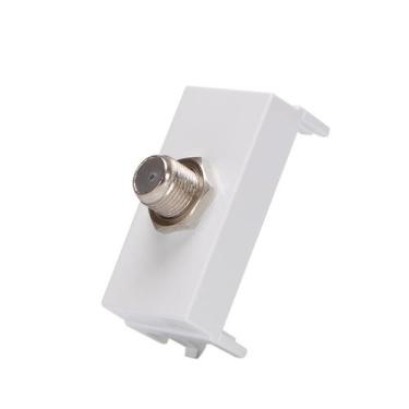 Imagem de Módulo Tomada TV Coaxial 75 ohms Branco Infiniti Margirius, Branco
