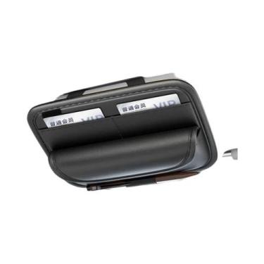 Imagem de Suporte Para Óculos De Sol Em Couro PU Resistente Ao Desgaste Caixa De