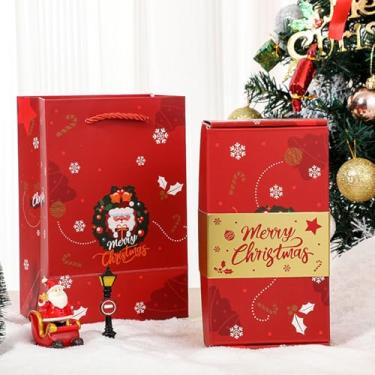 Imagem de Neioaas Caixa de presente surpresa de aniversário, dinheiro explosivo, caixa de clipe de dinheiro pop com confetes, caixa de presente exclusiva dobrável com envelope vermelho saltando para mulheres