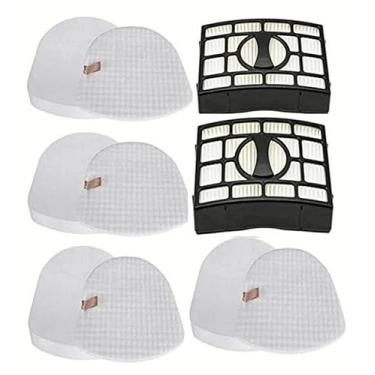 Imagem de Casa Vacuums Kit de filtro de substituição 4+2 para aspirador vertical Shark Navigator Zero-M Lift-Away Speed ZU560 ZU560C ZU561 ZU562. Número de peças XHEPA560 e XFFK560