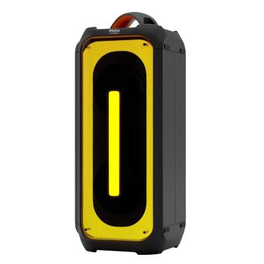 Imagem de Caixa de Som Amplificada Philco Ex Bass PCX6700 Bluetooth Entrada Guitarra Microfone Controle Remoto Flash Light 650W 