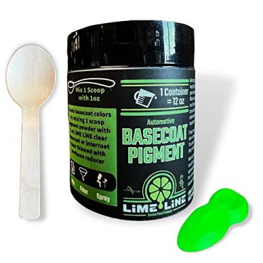Imagem de LiME LiNE Base Coat Maker Pigmento em pó, grau automotivo, base (verde brilhante)