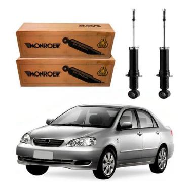 Imagem de Par Amortecedor Traseiro Corolla 1.6 1.8 2003 A 2008 - Monroe