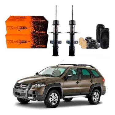 Imagem de Kit Amortecedor Dianteiro Palio Adventure 1.8 2008 A 2019 - Cofap