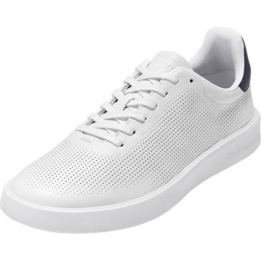 Imagem de Cole Haan Tênis masculino Grand Crosscourt Daily Laser, Blazer branco/azul marinho/branco óptico, 39