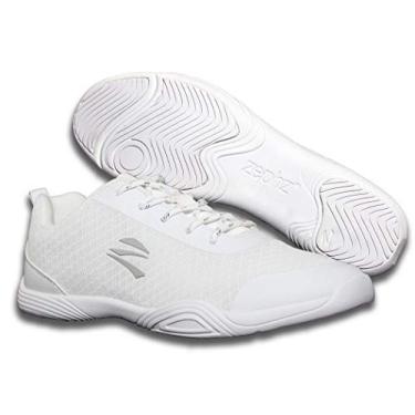 Imagem de zephz Tênis Lightning White Cheerleading, Branco, 5
