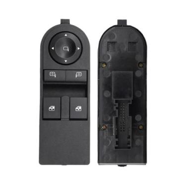 Imagem de Botão Do Interruptor De Controle De Vidro Elétrico Opel Astra H Zafira
