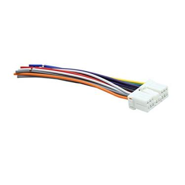 Imagem de uxcell DC 12V 14 Pin Carro macho DVD Rádio Arnês Adaptador Cabo Conector para Subaru