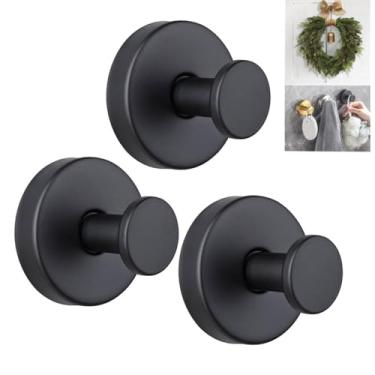 Imagem de Ganchos de ventosa para grinaldas, 2025 novos ganchos de ventosa sem broca para toalhas de chuveiro, guirlanda para porta da frente, suporte para espelhos de banheiro de porta de janela de vidro (3