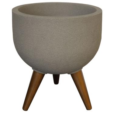 Imagem de Vaso Redondo Decore Com 33cm Mármore - Jvrdr33 - Japi Vaso Redondo Decore 33 Mármore - Jvrdr33 - Japi