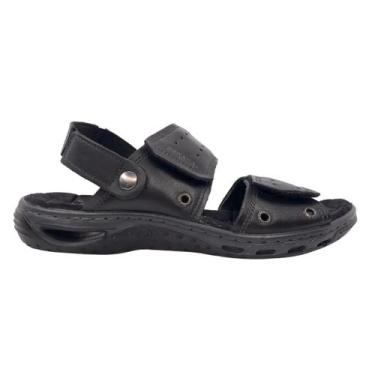 Imagem de Sandália Masculina Pegada Sistema Amortech 131668, Preto, 40