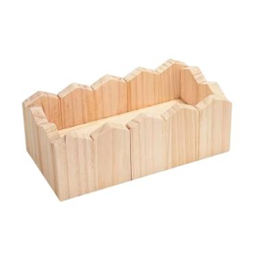 Imagem de Bothyi Suporte de Mesa para Plantas, Suporte para Vasos de Flores, de Madeira, Prateleira de Exposição para Gramado, Peitoril de Janela de Jardim, Parapeito, Style C