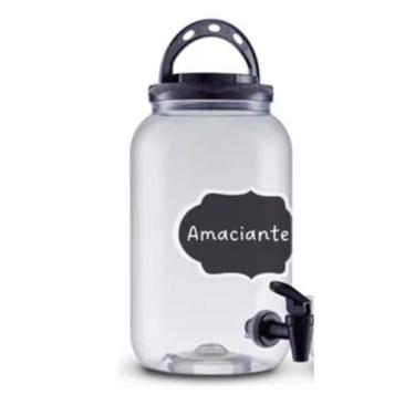 Imagem de Dispenser Amaciante Sabão Liquido Alvejante Bebidas 3,6l 1un - Bandeir