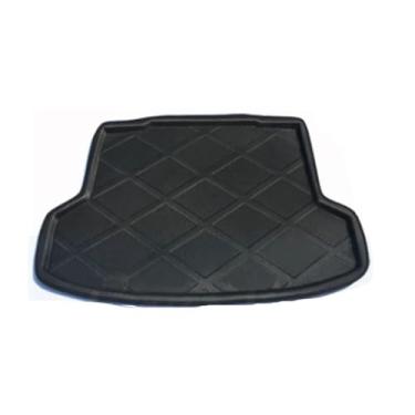 Imagem de GRJQRKHZ Tapete de porta-malas de carro para k&ia Rio 2005-2007 Tapete de carga para porta-malas tapetes forro de chão bota tapete acessórios de carro