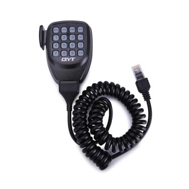 Imagem de QYT Microfone de alto-falante portátil GMRS Radio – Compatível com rádio amador KT-8900, KT-8900D, KT-980 Plus, KT-7900D e KT-5800 | Áudio transparente durável para comunicação externa e de emergência