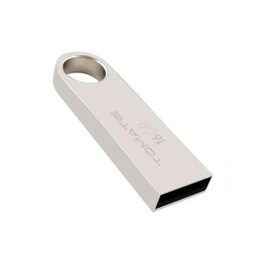 Imagem de Pen Drive USB 2.0 16GB Tomate MPD-1016 - Armazenamento Rápido e Prátic