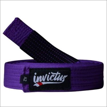 Imagem de Faixa Jiu Jitsu Invictus Roxa, A4