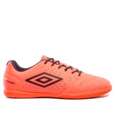 Imagem de Chuteira Masculina Umbro Futsal Neo Striker Preto/Coral, Preto, Coral,