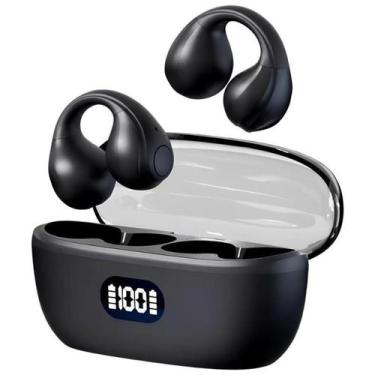 Imagem de Fone Ouvido Bluetooth Condução Óssea Clipe Ouvido Sem Fio - Fone De Ou