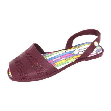 Imagem de Sandália Feminina adulto AVARCA 50007 - Miss Miss, Marsala, 35