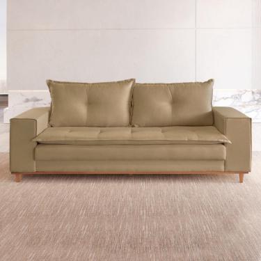 Imagem de Sofá Living Verona 3 Lugares 2,00m Castor