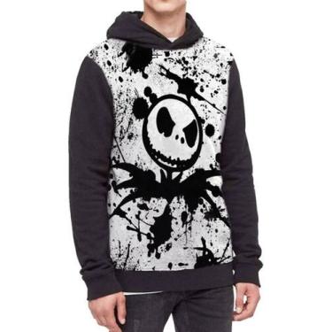 Imagem de Moletom Com Capuz O Estranho Mundo De Jack Ref:463 - smoke, Preto, GG