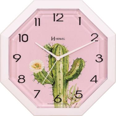 Imagem de Relógio De Parede Herweg Ref: 660089-036 Branco Cacto