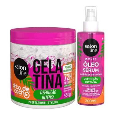 Imagem de Super Fixação: Gelatina Definição Intensa e Óleo Sérum Multy Salon Lin