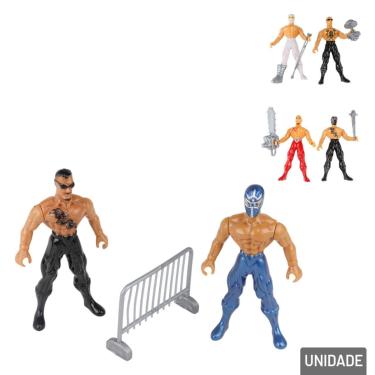 Imagem de Boneco Luta Livre com Acessórios - Tudo em Caixa