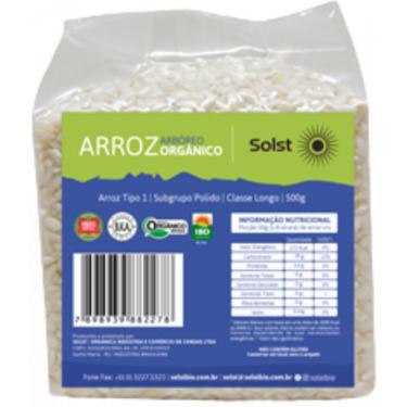 Imagem de Arroz Arbóreo Branco Orgânico Solst 500g