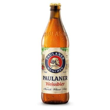Imagem de Cerveja Paulaner Weissbier Garrafa 500ml Trigo Alemã Premium