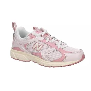 Imagem de New Balance Tênis masculino 408 V1, caramelo rosa/granito rosa/angorá, 42