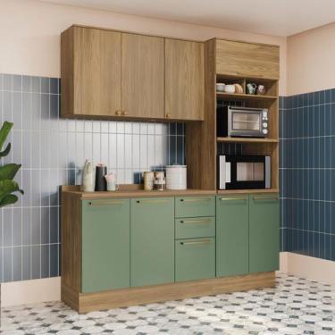 Imagem de Cozinha Compacta 3 Peças com Tampo e Torre Quente Botanic - Kappesberg