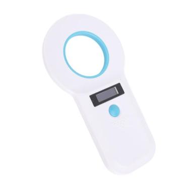 Imagem de Ymiko Leitor de Identificação para Animais de Estimação 2 Em 1 Conexão 134,2 Khz 125 Khz Tela de Diodo Emissor de Luz Orgânica Portátil Scanner de Etiqueta para Animais