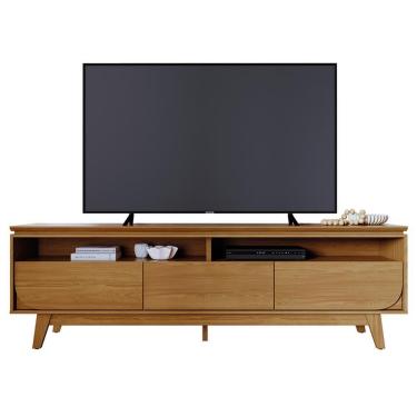 Imagem de Rack Bancada Selene Cumaru Para Tv Até 75” - Madetec
