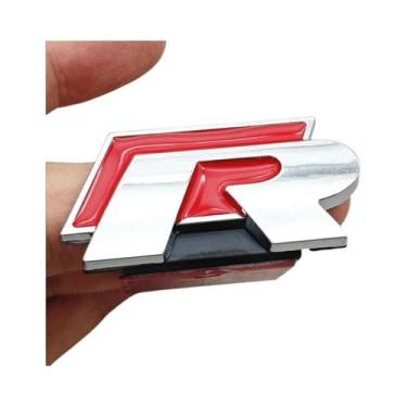 Imagem de Emblema De Logo De Carro Em Metal 3D Para VW Golf R R32 MK7 MK7.5 MK8 