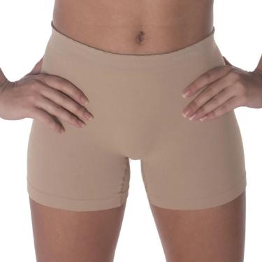 Imagem de Calcinha Boxer Selene Sem Costura Infantil - Chocolate